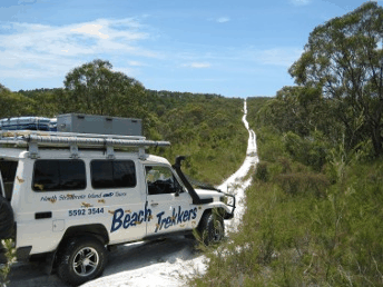 Beach trekkers North Stradbroke Island - Accommodation Cairns