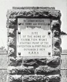 Hume And Hovell Monument Appin - Accommodation Cairns 1