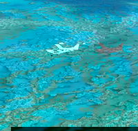 Scenic Flight - Great Barrier Reef Heart Reef Whitehaven Beach  Hill Inlet - Accommodation Cairns