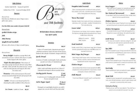 Belvideres Bar & Bistro - Accommodation Cairns 4