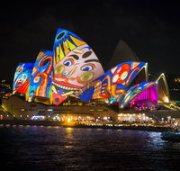 Vivid Sydney Harbour Dinner Cruises  Australian Cruise Group - Accommodation Cairns