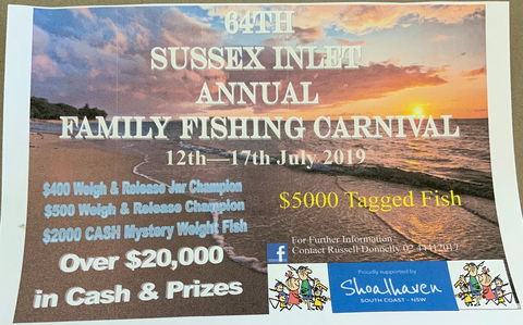 The Sussex Inlet Annual Family Fishing Carnival - Accommodation Cairns 0
