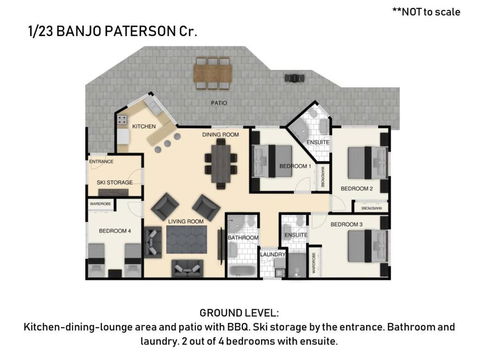Banjos Way 1 / 23 Banjo Patterson Crescent - Accommodation Cairns 2