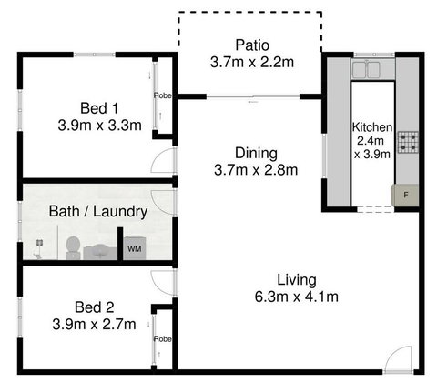 Spacious 2 Bedroom Beach Side Apartment - Close To Shopping Centre With Coles, Health Food Shop, Sushi, Pizza, Cafes, Hairdresse - Accommodation Cairns 2