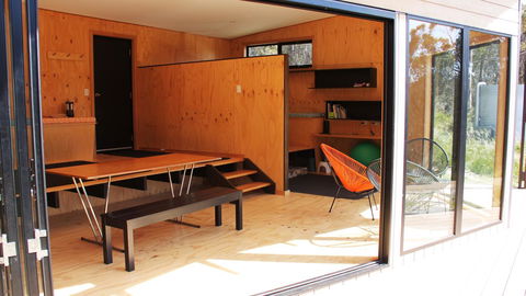 BAY OF FIRES ECO HUT Off Grid Experience At Binalong Bay - Accommodation Cairns 2
