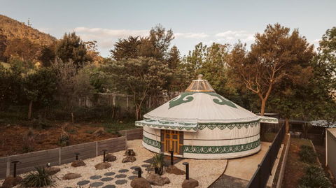 Mongolian Crafted Yurt With Private Spa And Spectacular Views - Accommodation Cairns 0