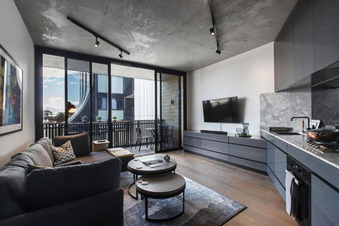 Monochrome And Matte - Sophisticated Loft Living - Accommodation Cairns 0
