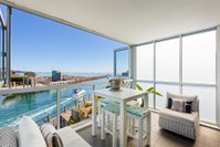 Azure Bliss Family escape opposite beach with heated pool access