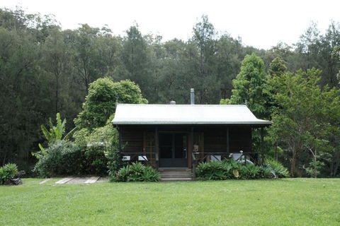 Romantic Wooden Nature Cabin Overlooking Forest & Crystal Clear River - Accommodation Cairns 0