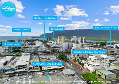 Spacious 3 Bedroom Townhouse In Cairns City - Accommodation Cairns 1