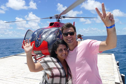 Full Day Reef Cruise Including 10 Minute Heli Scenic Flight: Get High Package - Accommodation Cairns 0