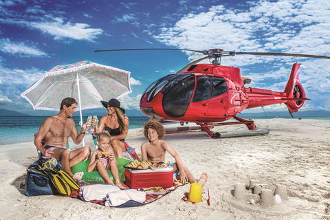 Private Helicopter Tour: Reef Island Snorkeling And Gourmet Picnic Lunch - Accommodation Cairns 0