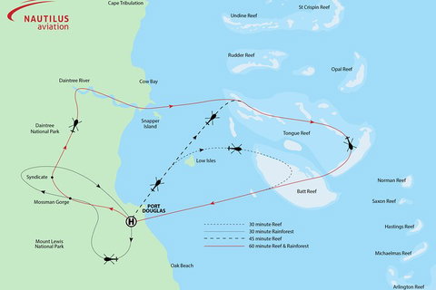 Port Douglas Scenic Flights - Accommodation Cairns 3